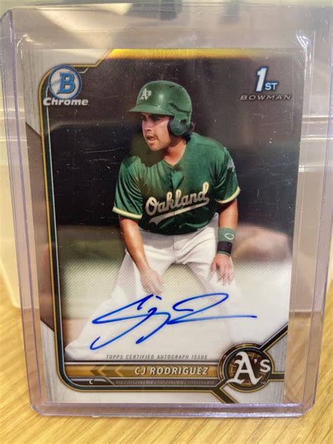 Yahoo オークション 2022 Topps Bowman Chrome Cj Rodriguez 1st Bow