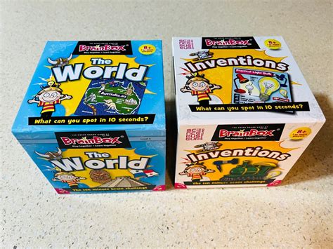 BrainBox The World And BrainBox Inventions Hobbies Toys Books