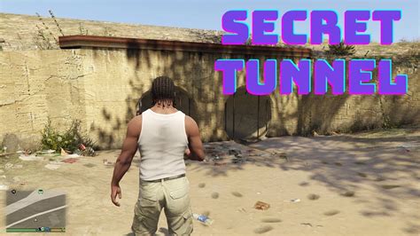 Franklin Found A Secret Tunnel In GTA V YouTube