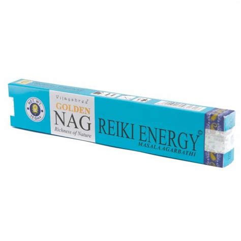 Encens Golden Nag Reiki Energy Bo Te Zenvol Vente En Gros