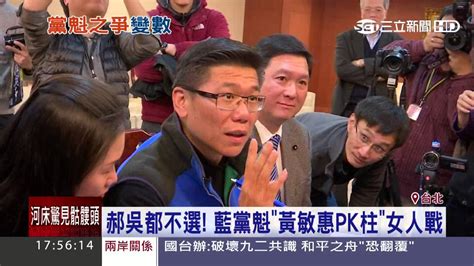 郝龍斌、吳敦義都不選！國民黨黨魁「黃敏惠pk洪秀柱」女人戰｜三立新聞台 Youtube