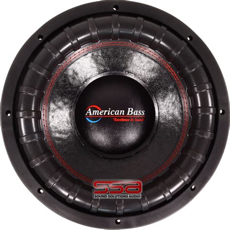 American Bass Xfl 10 Inch 1000w Rms Dvc Subwoofer Ssa Store