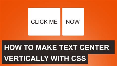 Css Center Text Vertically Quick Tutorial Youtube