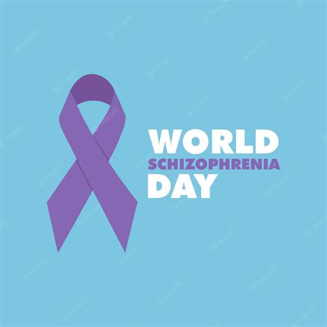 Schizophrenia Awareness Ribbon