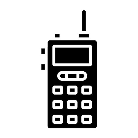 Premium Vector Vector Design Walkie Talkie Icon Style