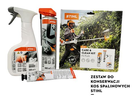 Zestaw Do Konserwacji Kos Spalinowych Stihl FS Plus Care Clean Agro Romar