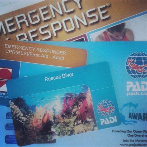 My PADI Rescue Diver Course