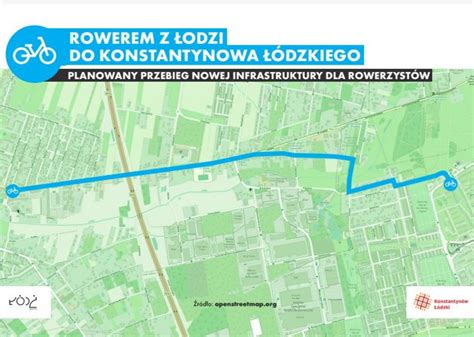 Droga Rowerowa Po Czy D Z Konstantynowem Znamy Szczeg Y Mapa