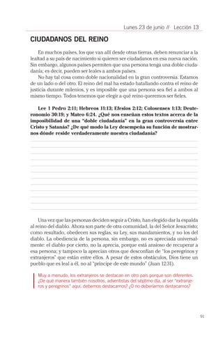 Leccion El Reino De Cristo Y La Ley PDF