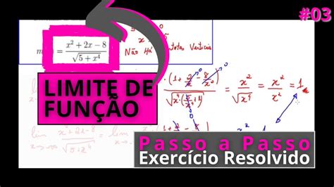 Passo A Passo De Limite De Função Fracionária Youtube