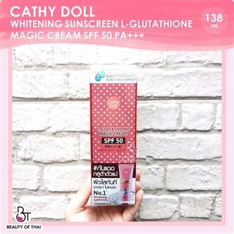 Jual Kemasan Ml Cathy Doll Whitening Sunscreen L Glutathione