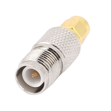 1x Male Thread TNC Plug To SMA Female M F RF Adapter Coaxial Connector