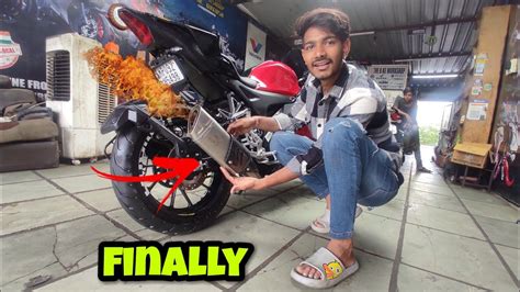 Best And Cheapest | Loudest Full System Exhaust For YAMAHA R15 V4 - YouTube