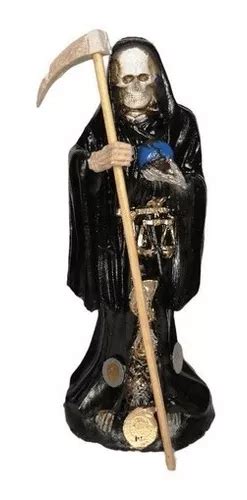 Santa Muerte Negra 30cm Ritualizada Preparada Envio Gratis Envío gratis