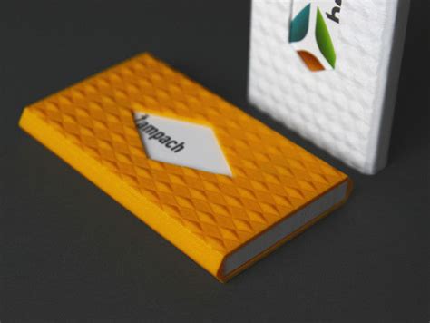 3d Printed Diy Business Card Holder 3d Printer Universe