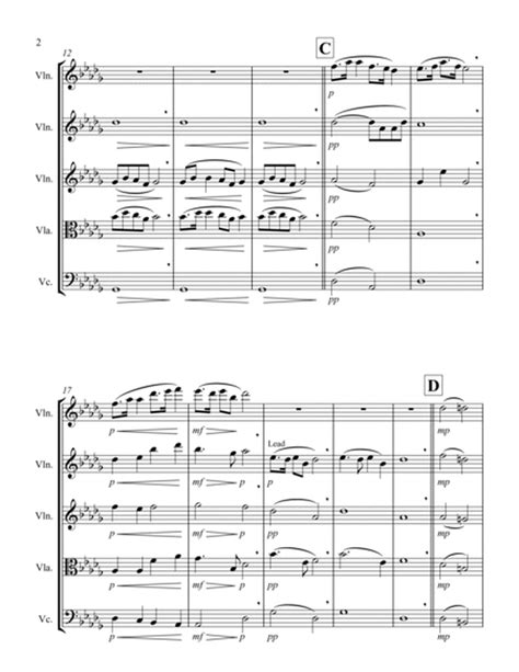 Largo From Symphony No 9 From The New World Db String