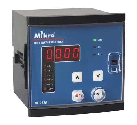 Mikro Earth Fault Relay NX232A 240A MK232A