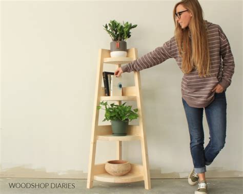 Diy Corner Bookshelf Plans