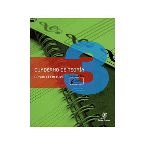 Cuaderno De Teor A Ense Anzas Elementales