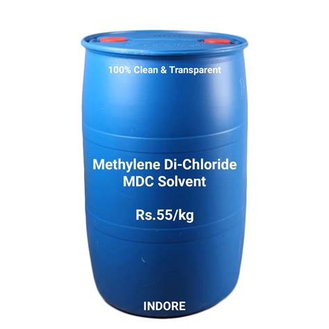 Industrial Grade Methylene Dichloride Mdc Solvent At Rs Kg In Neemuch