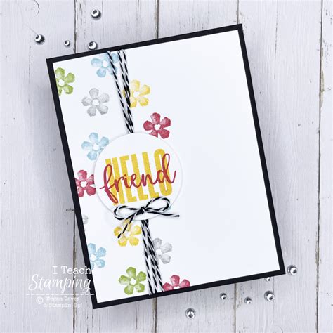 Quick and Easy Cute Cards For Friends! - I Teach Stamping