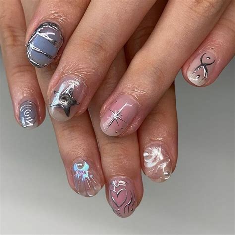 Pin By Tavia On Nails In 2024 Grunge Nails Aqua Nails Punk Nails