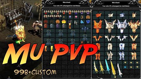 Mu PvP 99B Custom Fast Server Mu Online PC YouTube