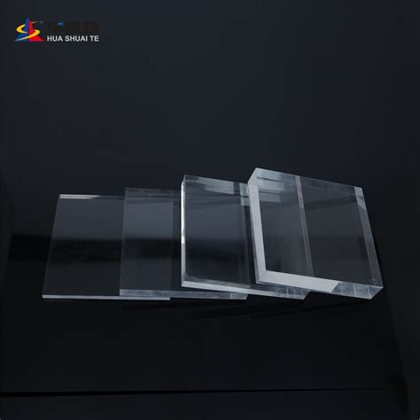 Huashuaite Cast Transparent Plastic Acrylic Pelxigalss Perspex Sheet