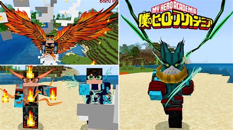 Addon De My Hero Academia Para Minecraft Pe Boku No Hero Legends Mcpe Youtube