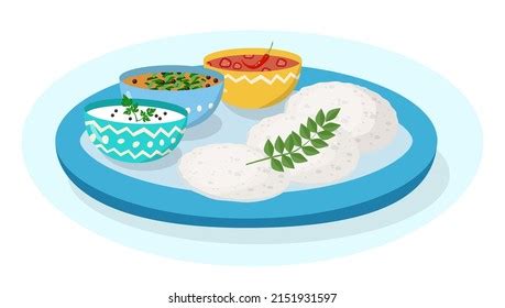 Wada Idli Over Royalty Free Licensable Stock Vectors Vector Art