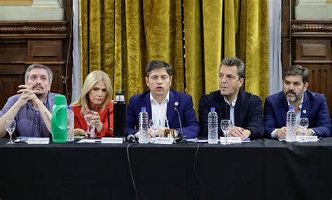 El Pj Bonaerense Ratific El Acompa Amiento Al Paro Y La Movilizaci N