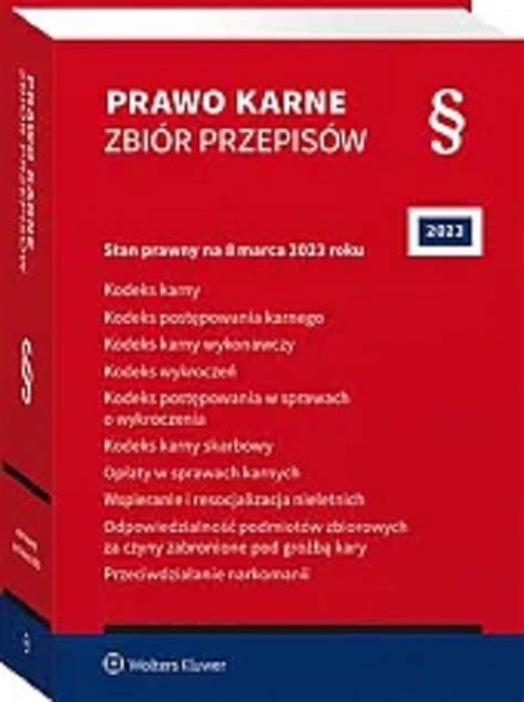 Praca Zbiorowa Kodeks Karny Kodeks Post Powania Karnego Kodeks