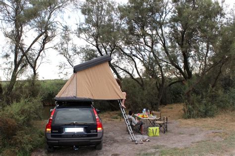 France Bivouac Et Tourisme Volvo XC70 Rooftop Tent Tente De Toit