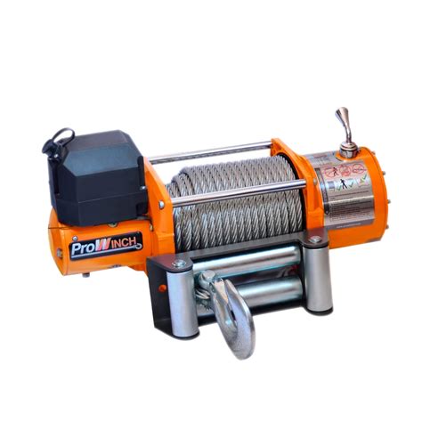 WINCHE ELÉCTRICO PROWINCH 20 000 lbs 12V solo arrastre PROINTE El