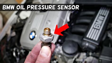 Oil Pressure Switch Sensor Replacement Location Bmw N51 N52 N53 N54 N55 E90 E60 X3 X5 E83 E70