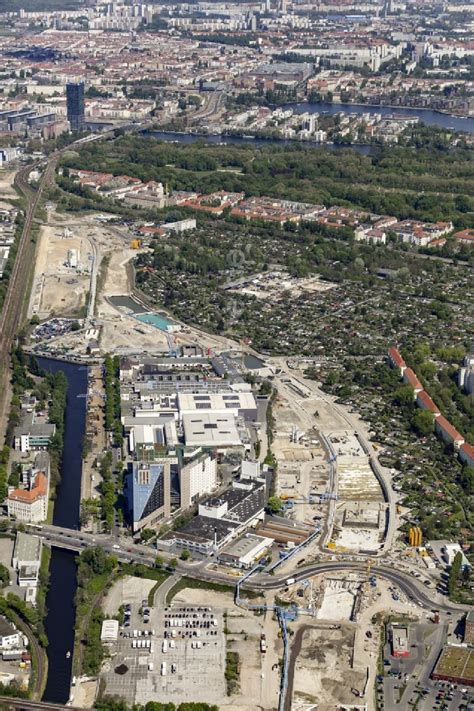 Berlin Von Oben Baustellen Zum Neubau Der Verl Ngerung Der