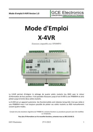 Manual Gce X Vr Pdf