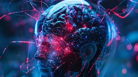 Premium Photo Conceptual Neural Network Brain Illustration