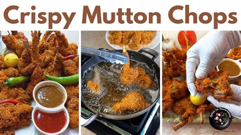 Irresistibly Crispy Mutton Chops Fried Mutton Chaap Recipe Bakra