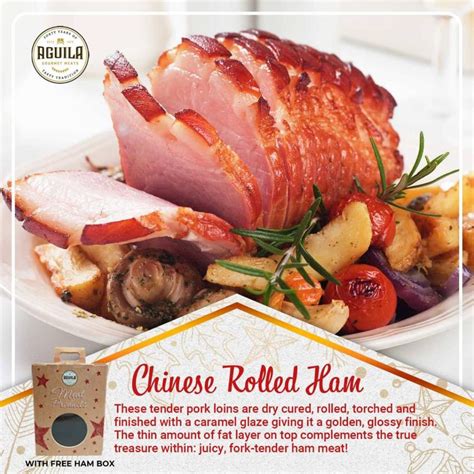 Aguila Gourmet Meats Chinese Rolled Ham Kg Delivery W N Metro