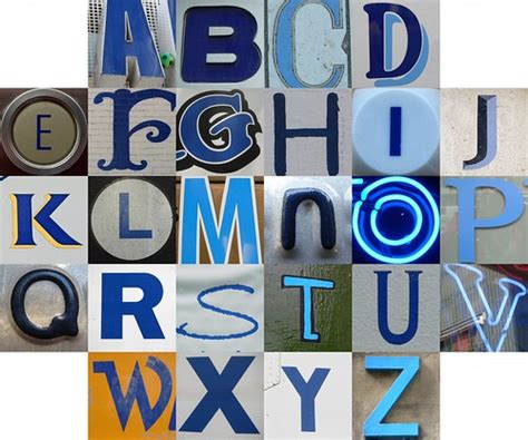 Blue Letters Postings To The Themed Alphabets Group During… Flickr