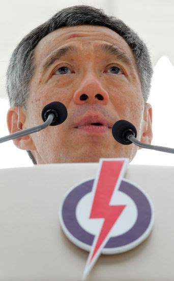 Lee Hsien Loong Singapores Prime Minister Editorial Stock Photo Stock