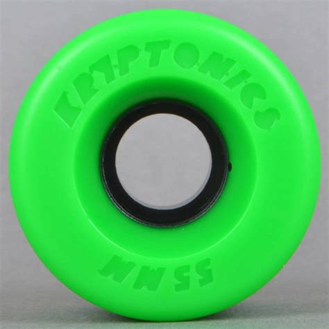 Kryptonics Star Trac Green 86a Skateboard Wheels 55mm Skateboards