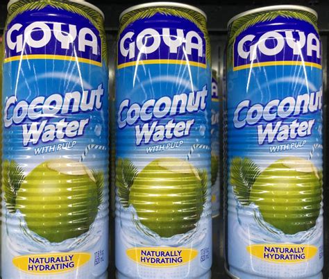 Goya Coconut Water International Supermarket In San Antonio Texas