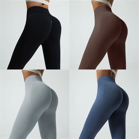 Hiworld Customized Seamless Exercise Yoga Pants Lift Butt Nude Fitness Yoga Pants China Yoga