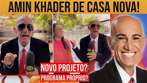 Amin Khader Contratado Pela Band Novo Projeto Youtube