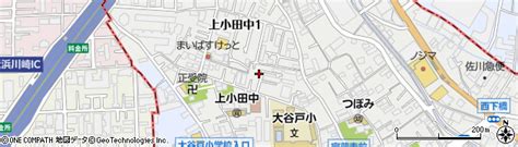 神奈川県川崎市中原区上小田中1丁目24 41の地図 住所一覧検索｜地図マピオン