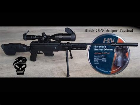 Dernière séance avec les H N Baracuda Hunter Extrème Black OPS Sniper