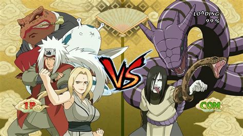 Tsunade Vs Orochimaru