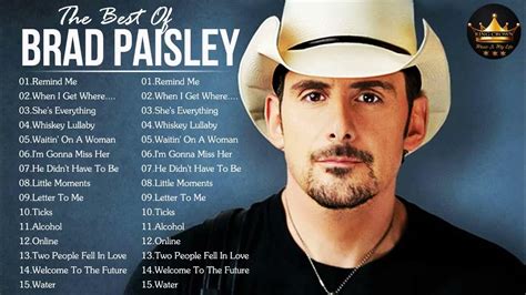 Brad Paisley Best Songs Brad Paisley Greatest Hits Full Album 2022